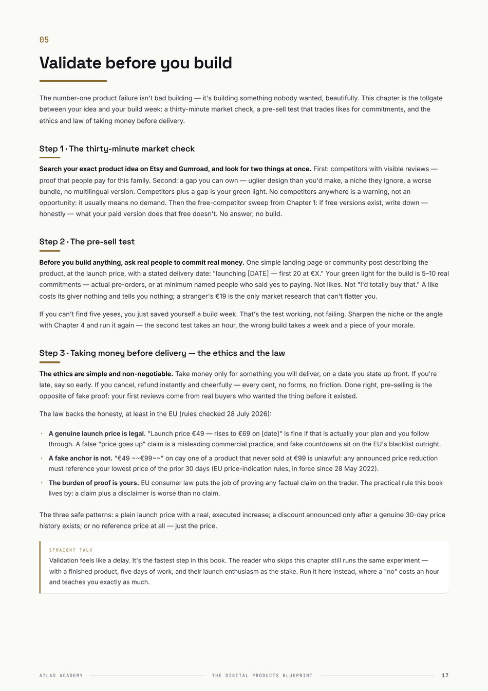 Page 17 of The Digital Products Blueprint