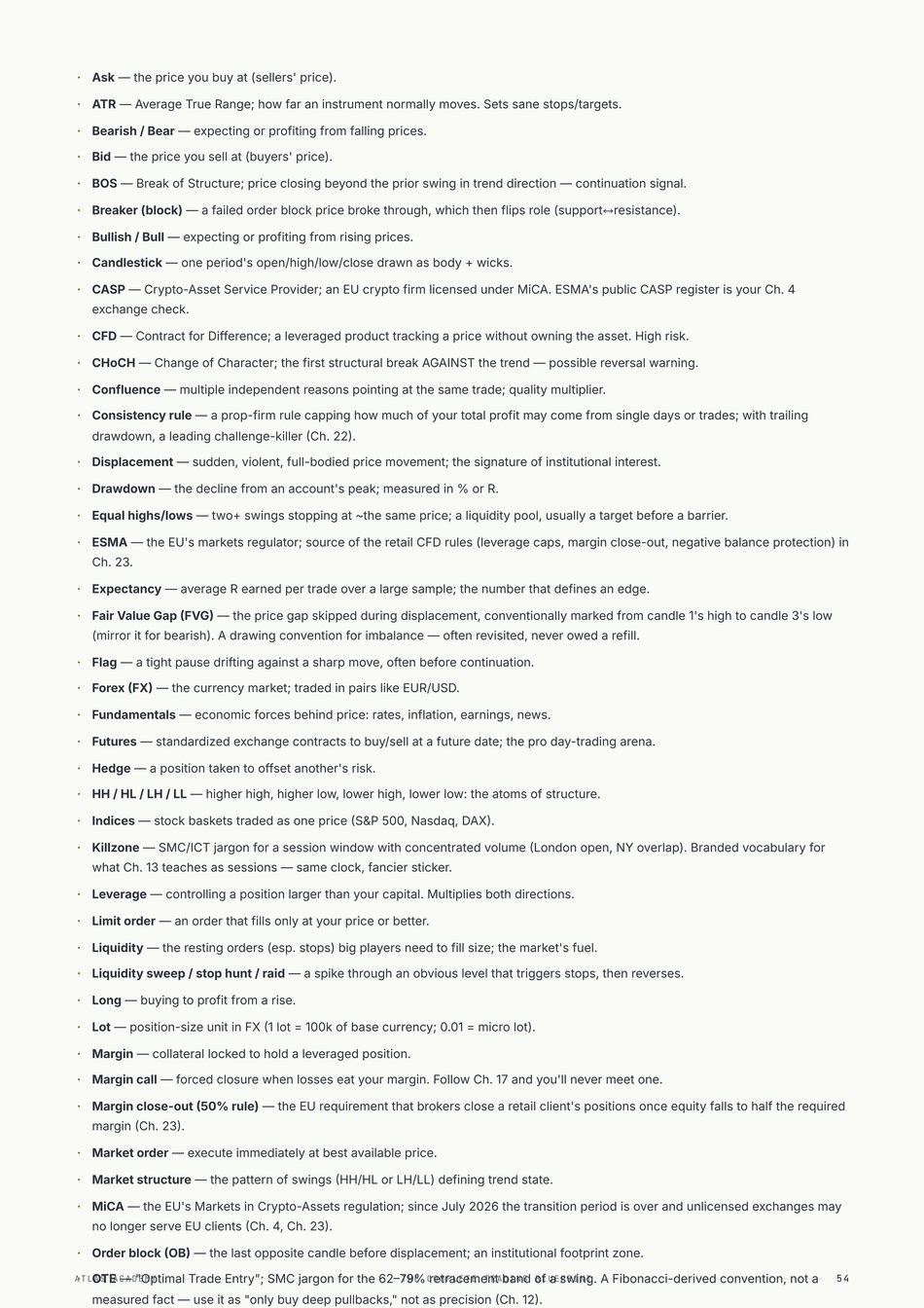 Page 54 of The Complete Trading Blueprint